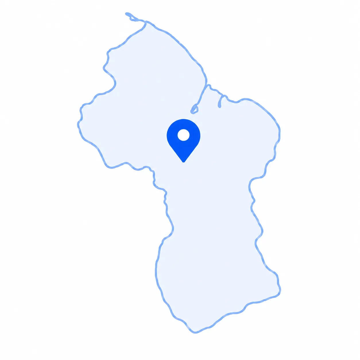 Guyana location