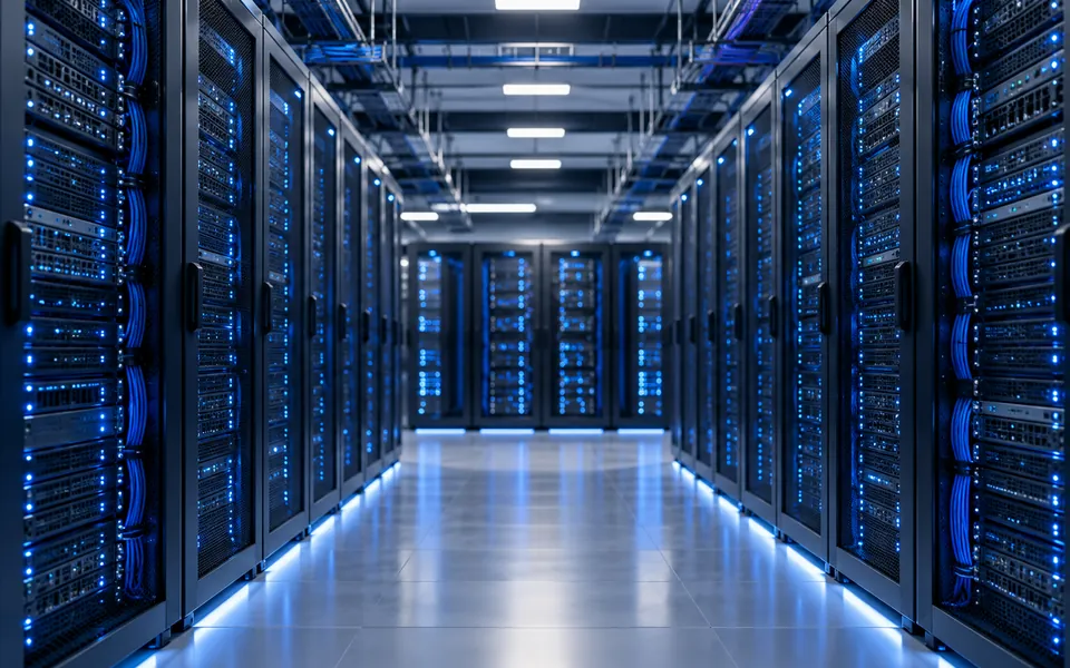Server room where Divi Hosting websites are hosted