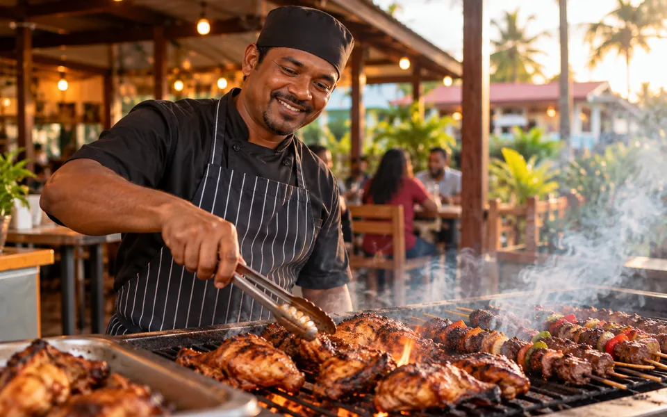Cook at the grill – West Side Grill website