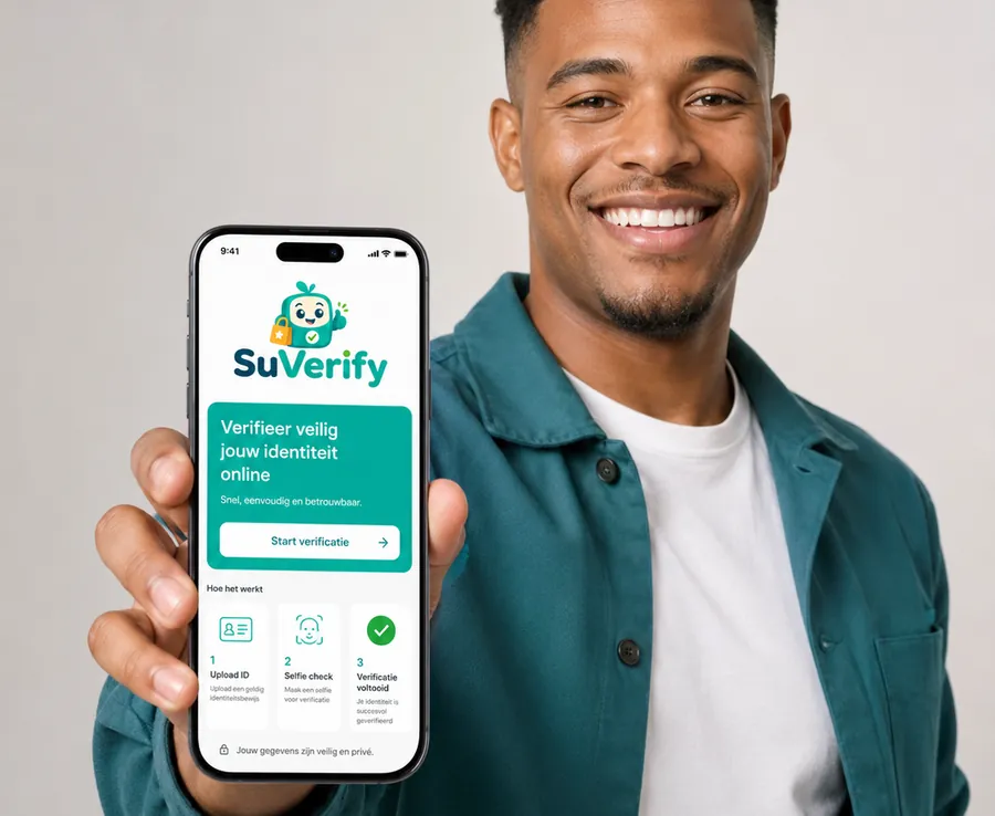 SuVerify app on a smartphone