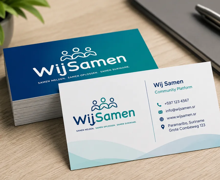 Tarjetas de visita de WijSamen