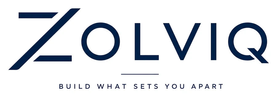 Logo van Zolviq, concept 3